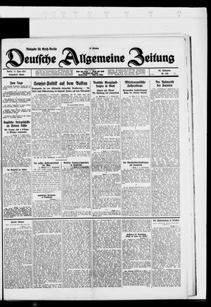 Deutsche allgemeine Zeitung vom 11.06.1927