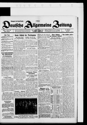 Deutsche allgemeine Zeitung vom 17.06.1927
