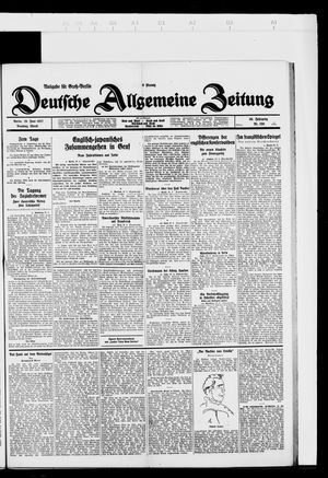 Deutsche allgemeine Zeitung on Jun 28, 1927