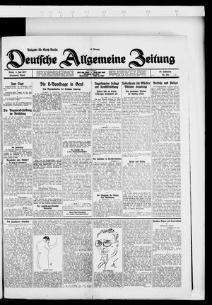 Deutsche allgemeine Zeitung vom 02.07.1927