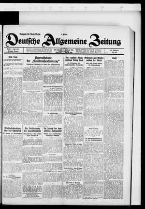 Deutsche allgemeine Zeitung vom 05.07.1927