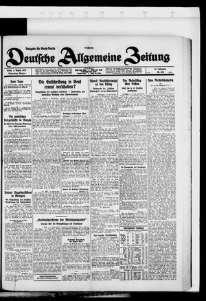 Deutsche allgemeine Zeitung vom 04.08.1927