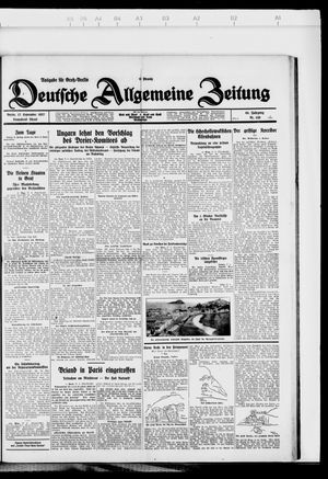 Deutsche allgemeine Zeitung vom 17.09.1927