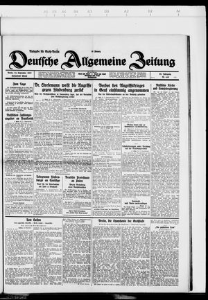 Deutsche allgemeine Zeitung vom 24.09.1927