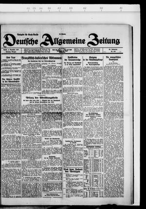 Deutsche allgemeine Zeitung vom 04.12.1927