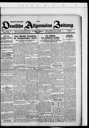 Deutsche allgemeine Zeitung vom 07.12.1927