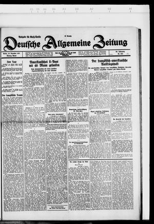 Deutsche allgemeine Zeitung vom 19.12.1927
