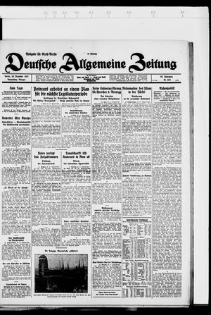 Deutsche allgemeine Zeitung vom 29.12.1927