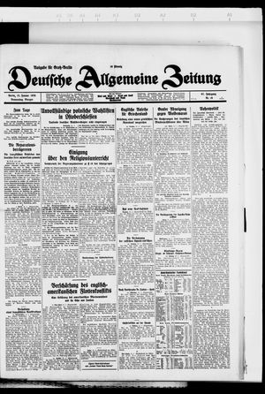 Deutsche allgemeine Zeitung vom 12.01.1928