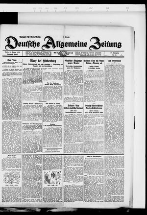Deutsche allgemeine Zeitung vom 14.01.1928