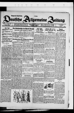 Deutsche allgemeine Zeitung vom 31.01.1928