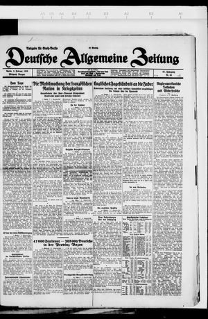 Deutsche allgemeine Zeitung vom 08.02.1928