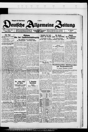 Deutsche allgemeine Zeitung vom 17.02.1928