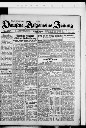 Deutsche allgemeine Zeitung on Mar 4, 1928