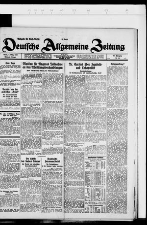 Deutsche allgemeine Zeitung on Mar 7, 1928