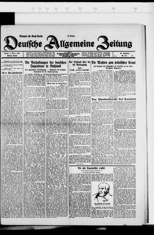 Deutsche allgemeine Zeitung on Mar 12, 1928