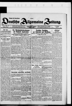Deutsche allgemeine Zeitung vom 16.03.1928