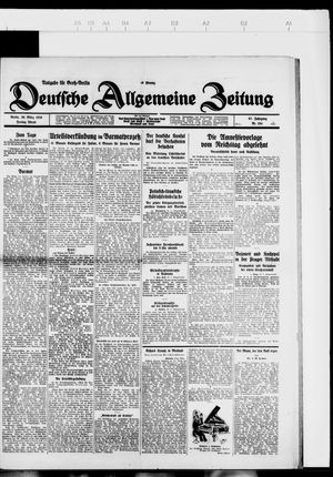 Deutsche allgemeine Zeitung vom 30.03.1928