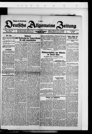 Deutsche allgemeine Zeitung vom 02.04.1928