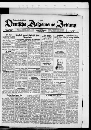 Deutsche allgemeine Zeitung vom 04.04.1928