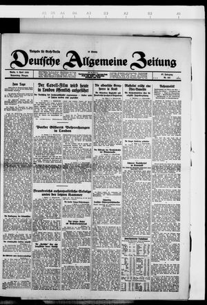 Deutsche allgemeine Zeitung vom 05.04.1928