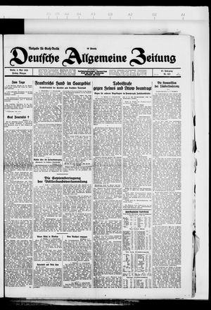 Deutsche allgemeine Zeitung vom 04.05.1928