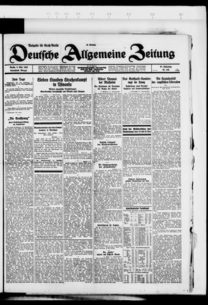 Deutsche allgemeine Zeitung vom 05.05.1928