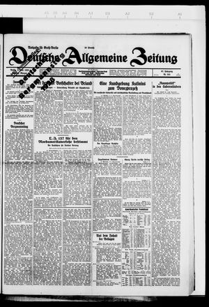 Deutsche allgemeine Zeitung vom 03.06.1928