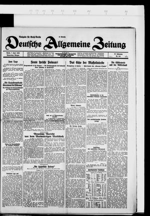 Deutsche allgemeine Zeitung vom 07.06.1928
