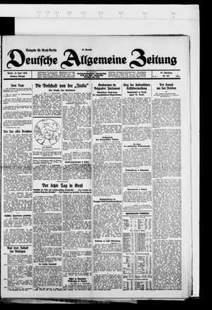 Deutsche allgemeine Zeitung on Jun 10, 1928