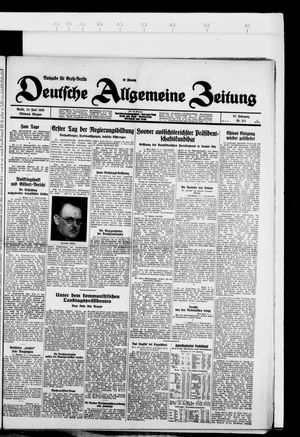Deutsche allgemeine Zeitung on Jun 13, 1928