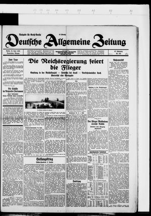 Deutsche allgemeine Zeitung vom 21.06.1928