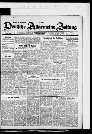 Deutsche allgemeine Zeitung vom 22.06.1928