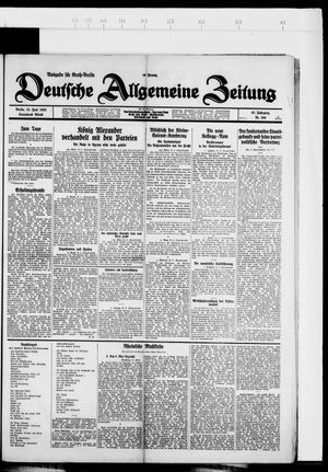 Deutsche allgemeine Zeitung vom 23.06.1928