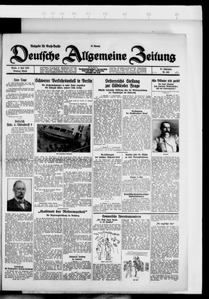 Deutsche allgemeine Zeitung vom 03.07.1928