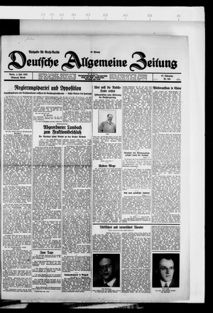 Deutsche allgemeine Zeitung vom 04.07.1928