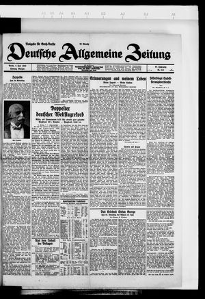 Deutsche allgemeine Zeitung vom 08.07.1928