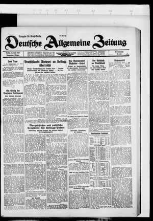 Deutsche allgemeine Zeitung vom 12.07.1928