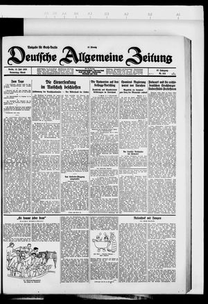 Deutsche allgemeine Zeitung vom 12.07.1928