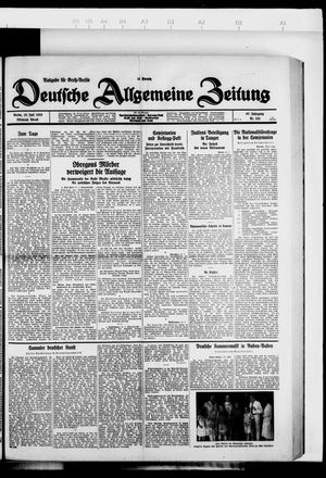 Deutsche allgemeine Zeitung vom 18.07.1928