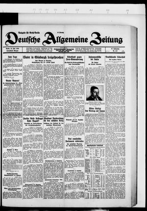Deutsche allgemeine Zeitung vom 21.07.1928