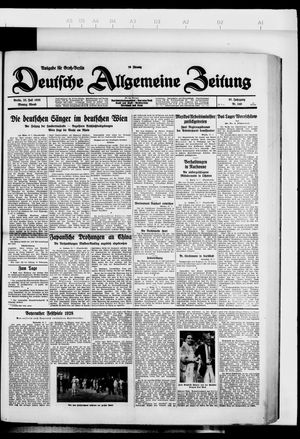 Deutsche allgemeine Zeitung vom 23.07.1928
