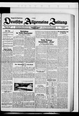 Deutsche allgemeine Zeitung vom 24.07.1928