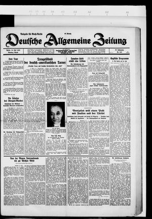 Deutsche allgemeine Zeitung vom 24.07.1928
