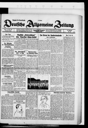 Deutsche allgemeine Zeitung vom 28.07.1928