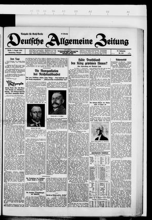 Deutsche allgemeine Zeitung vom 02.08.1928