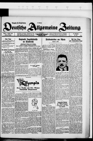 Deutsche allgemeine Zeitung vom 03.08.1928