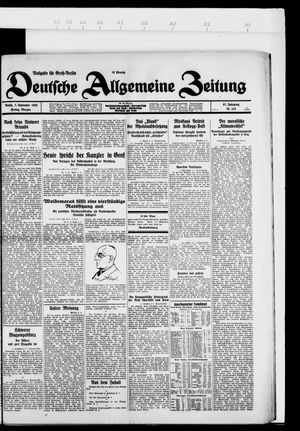 Deutsche allgemeine Zeitung vom 07.09.1928