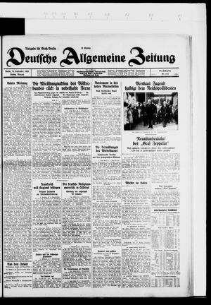 Deutsche allgemeine Zeitung vom 21.09.1928