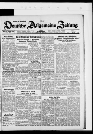 Deutsche allgemeine Zeitung on Sep 28, 1928